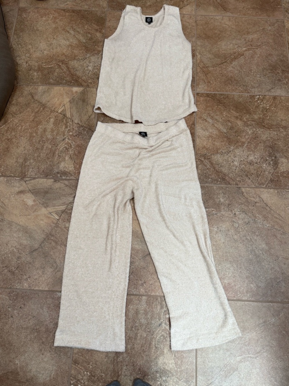 Cozy Dream Plush Tank & Wide Leg Set
